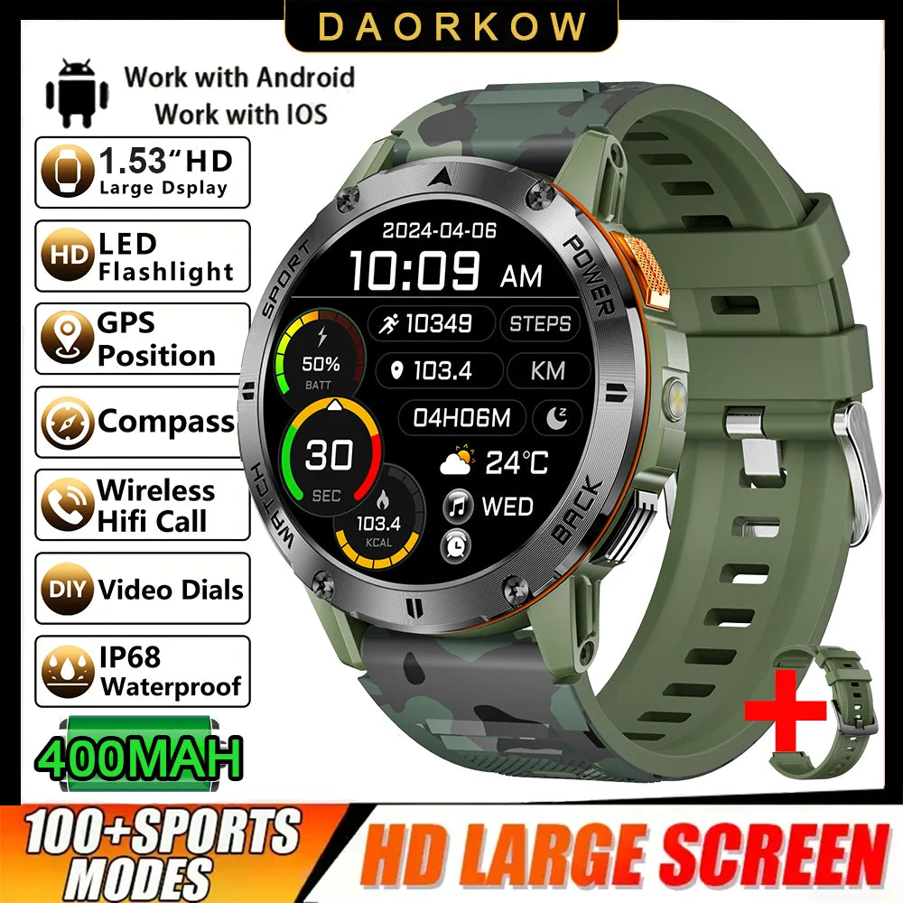 2026 NEW Outdoors Smartwatch GPS Waterproof