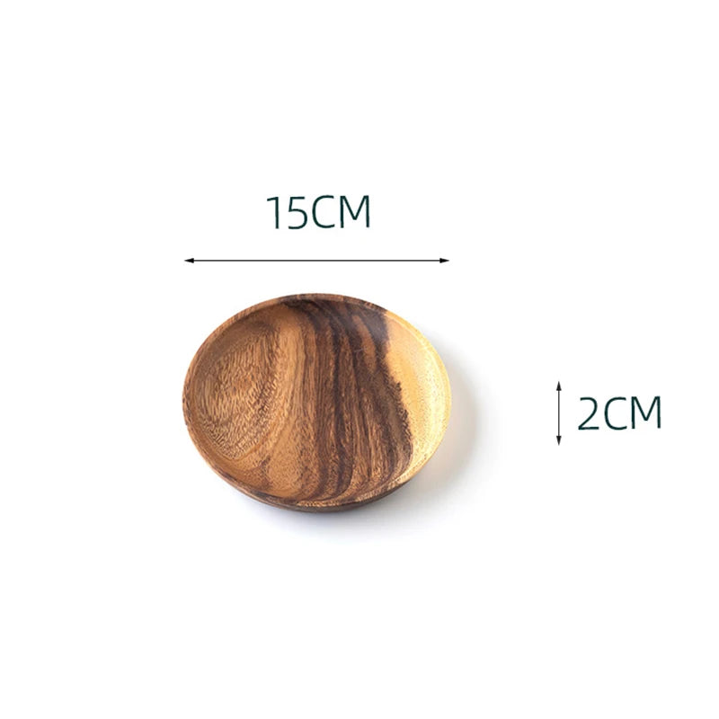 Wooden Dinner Plates