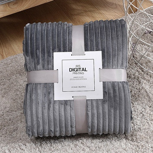 Sofa Cover Striped Throw Blanket