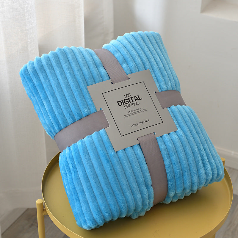 Sofa Cover Striped Throw Blanket