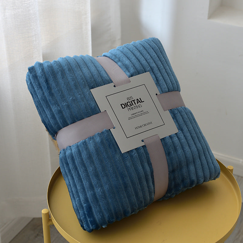 Sofa Cover Striped Throw Blanket