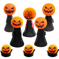 Halloween Pumpkin Head Bouncing Elf