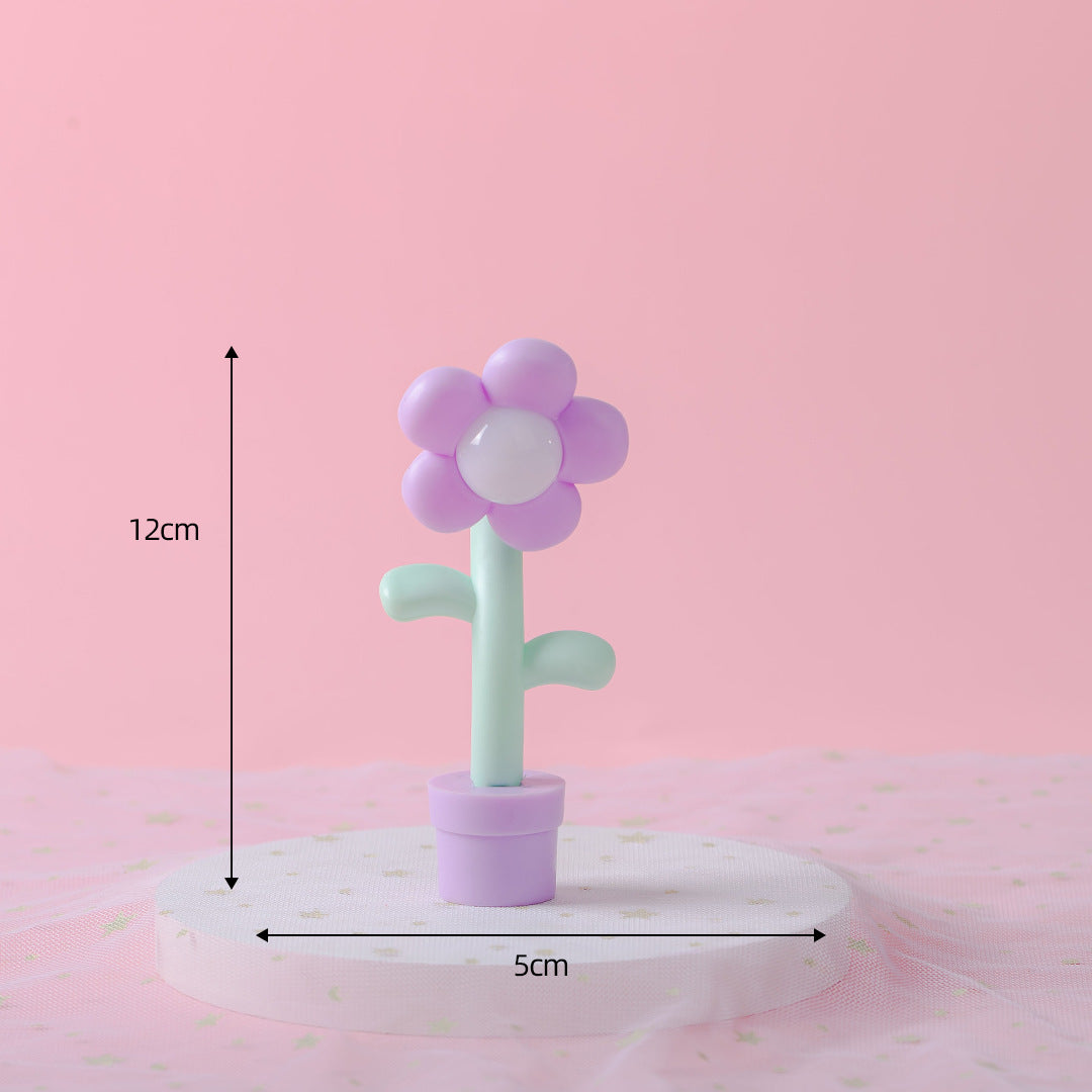 Mini Flower Table lamp Ornament