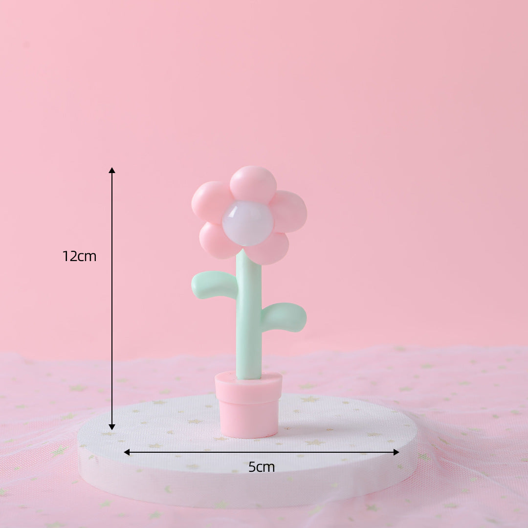 Mini Flower Table lamp Ornament