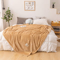 Solid Colored Magic Plush Blanket