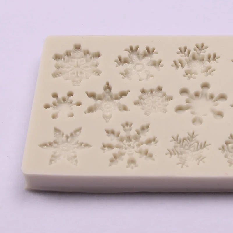 Snow Flake Shaped 3D Silicon Mold