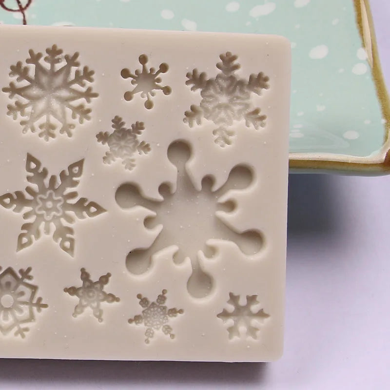 Snow Flake Shaped 3D Silicon Mold