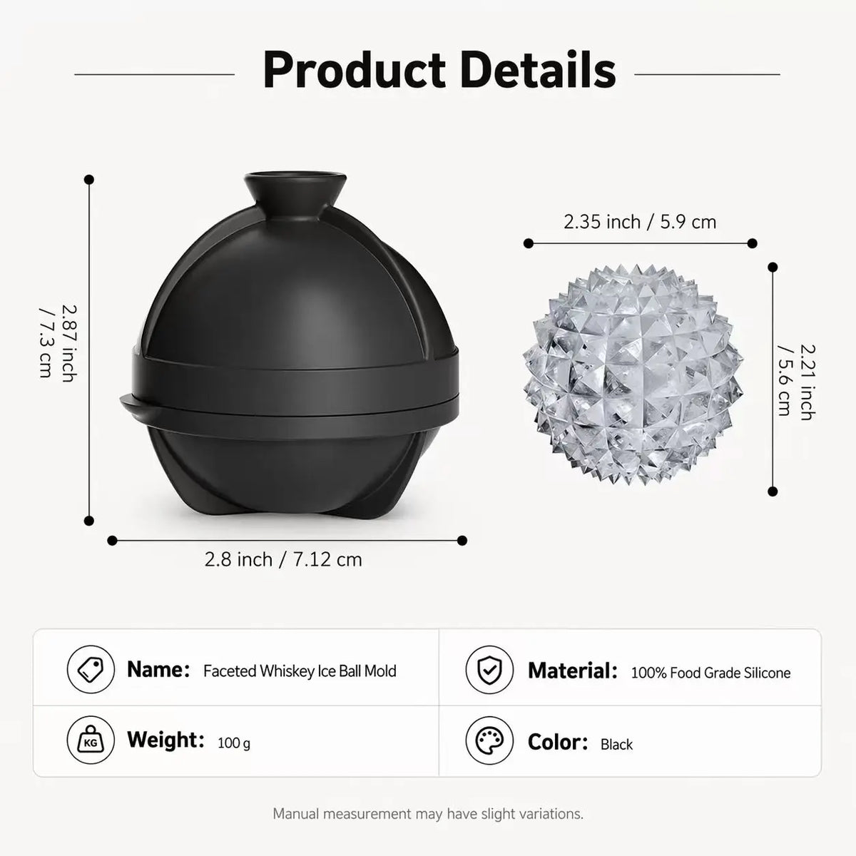 Silicone Ice Ball Mold