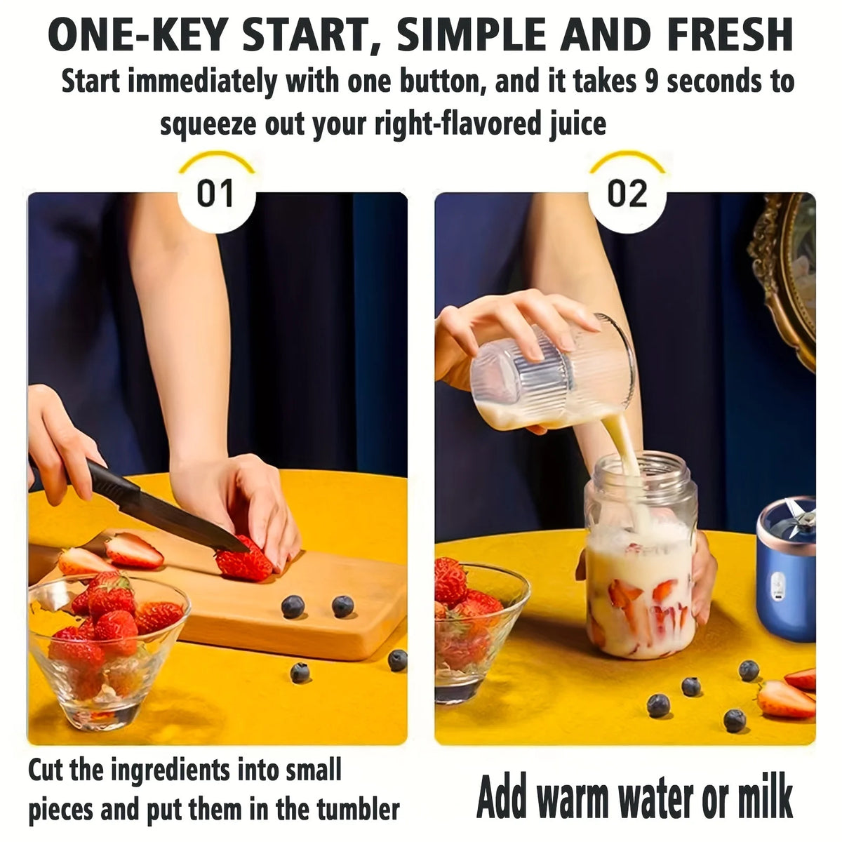 USB Portable Juicer Maker