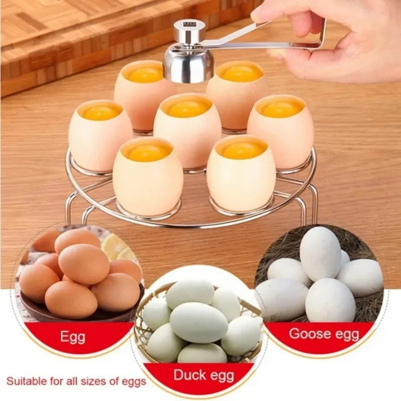 Stainless Eggshell Topper Cutter