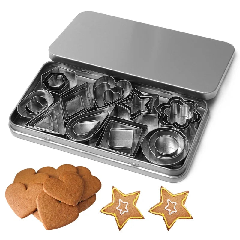 30Pcs Mini Stainless Steel Mould