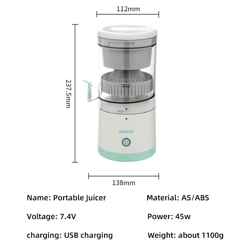 Squeezer Pressure Juicers USB