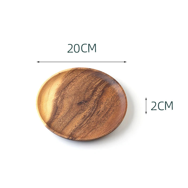 Wooden Dinner Plates