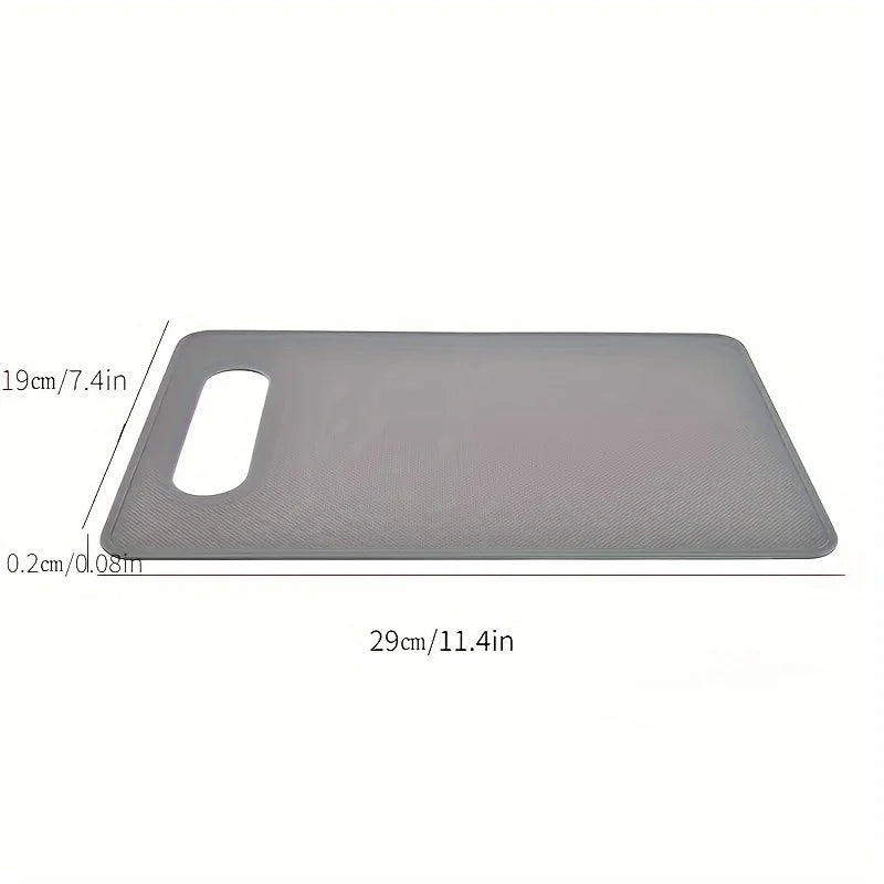 1pc, Colorful Plastic Cutting Board For Fruits And Vegetables