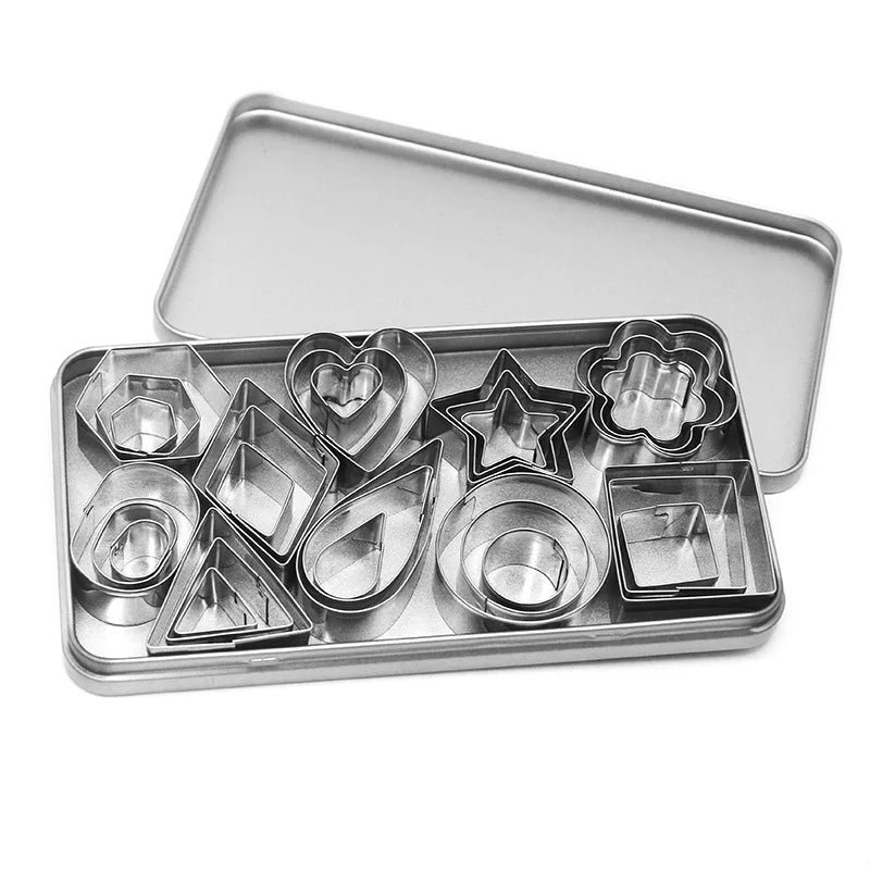 30Pcs Mini Stainless Steel Mould
