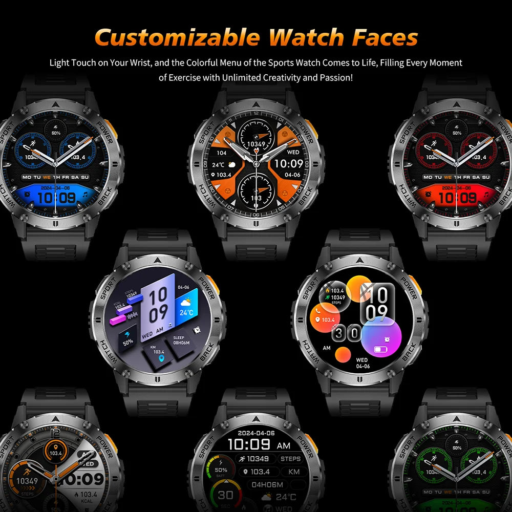 2026 NEW Outdoors Smartwatch GPS Waterproof