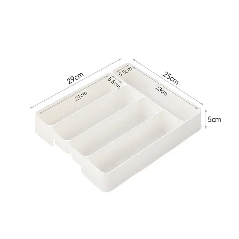 4/5 Compartments Cutlery Organizer