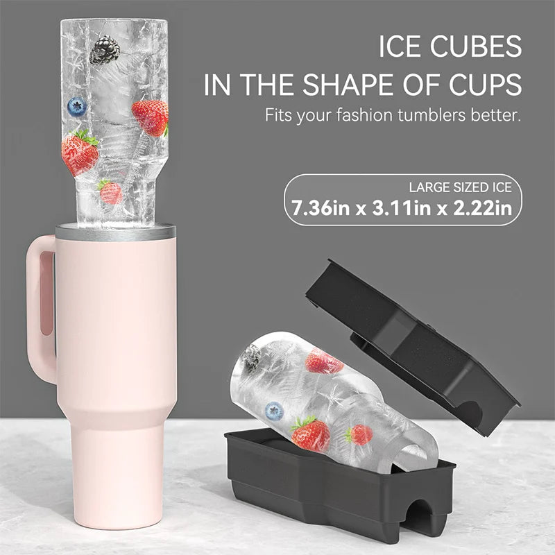 Large Silicone Ice Cube Tray