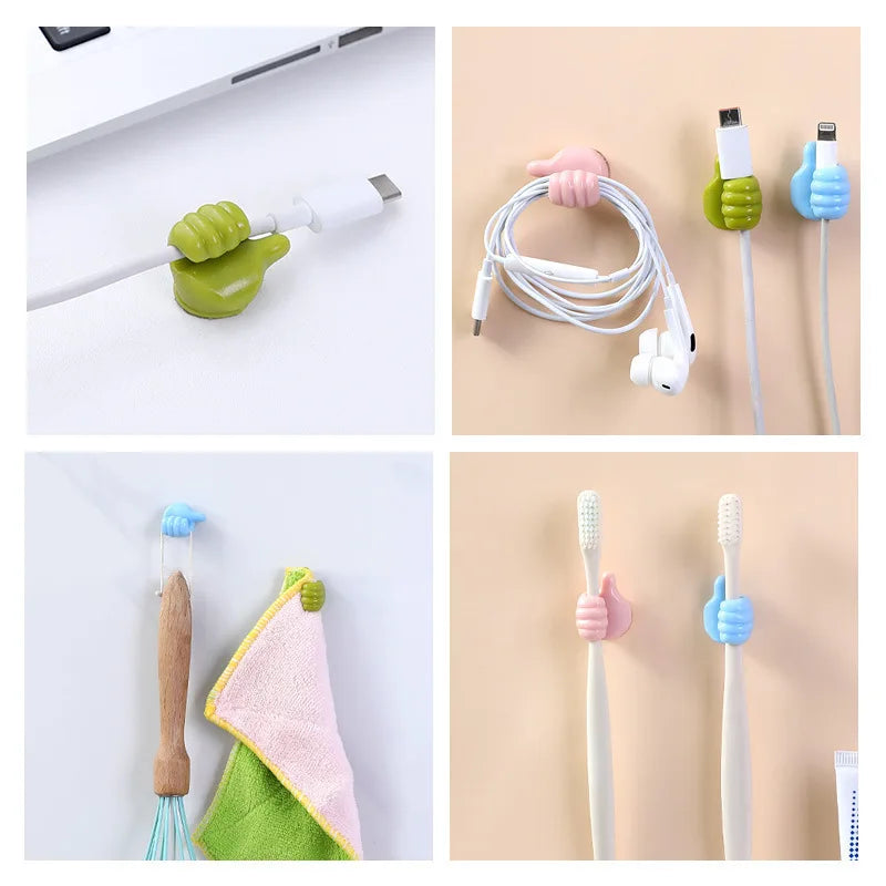 2pcs Self-Adhesive Wall Decoration Hook