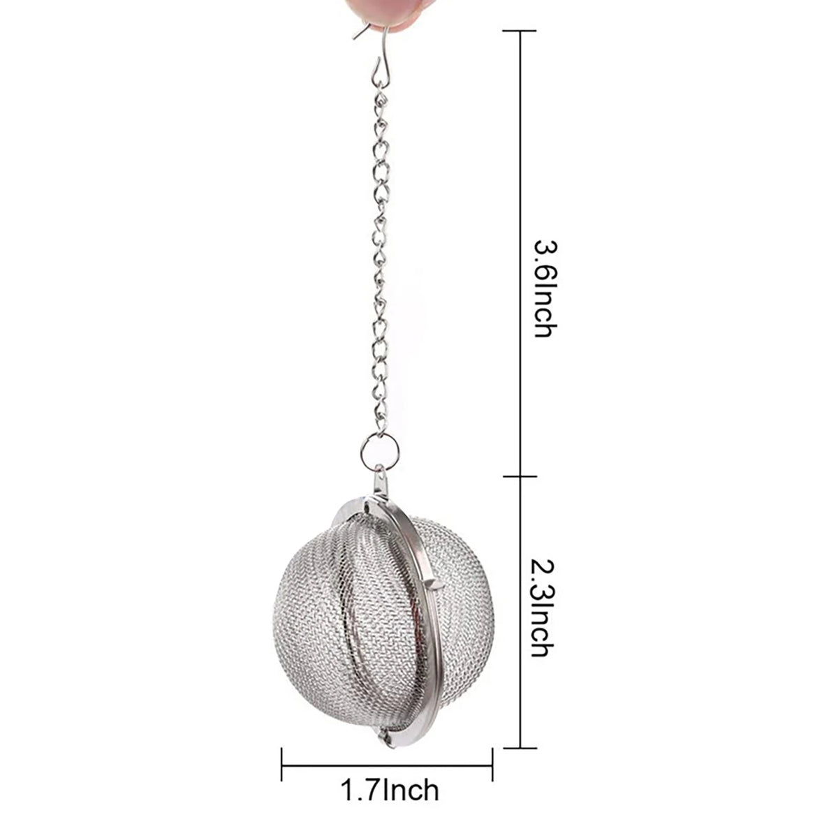 2/4pcs Stainless Steel Tea Infuser Sphere