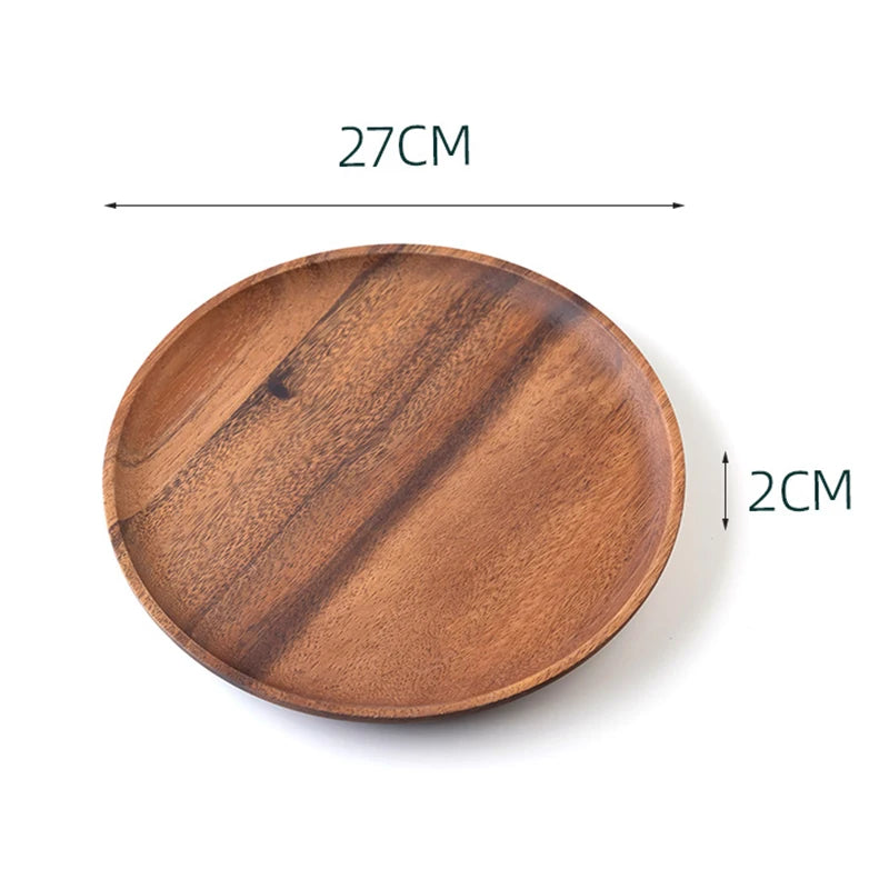 Wooden Dinner Plates