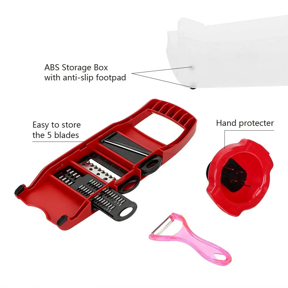 Multi-function 6 Blades Slicer