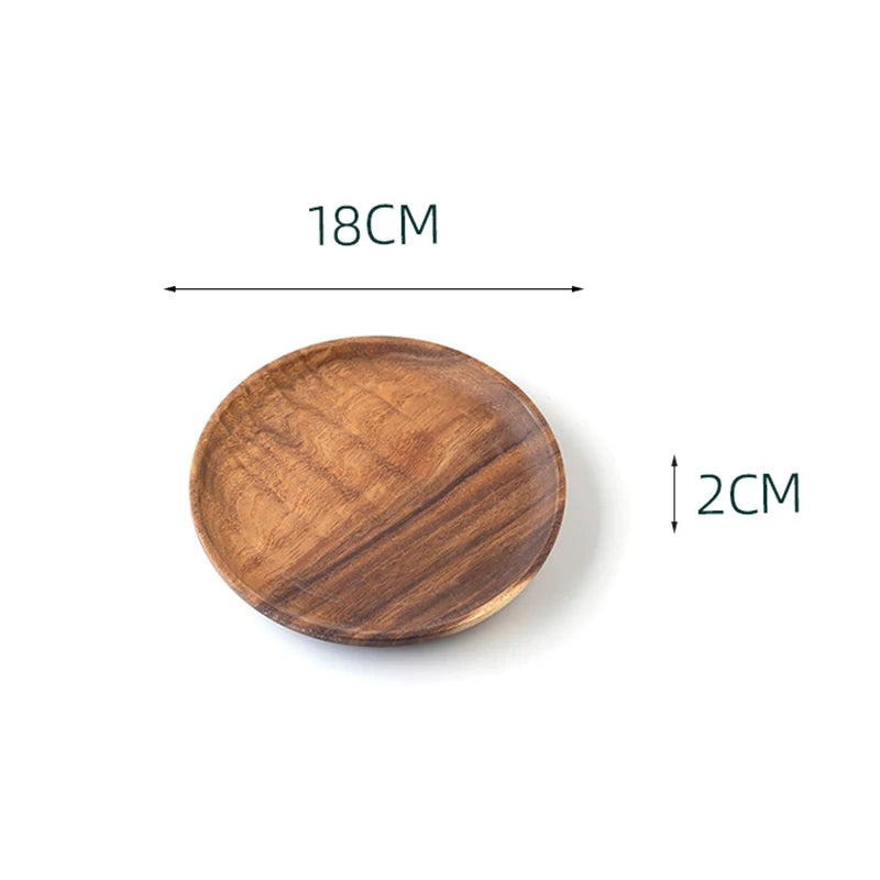 Wooden Dinner Plates