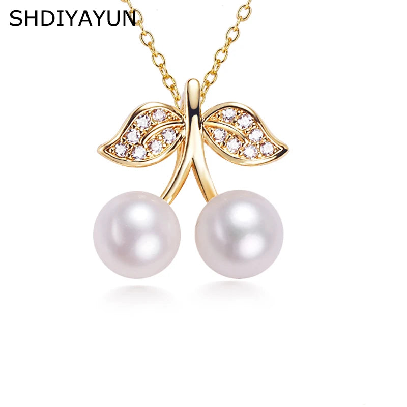 Cherry Pearl Pendant