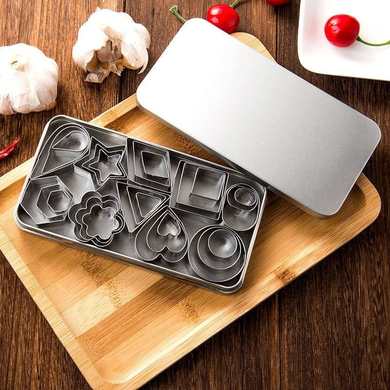 30Pcs Mini Stainless Steel Mould