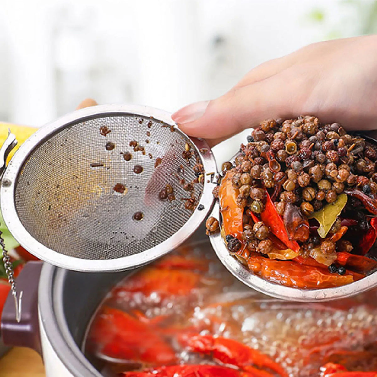 2/4pcs Stainless Steel Tea Infuser Sphere