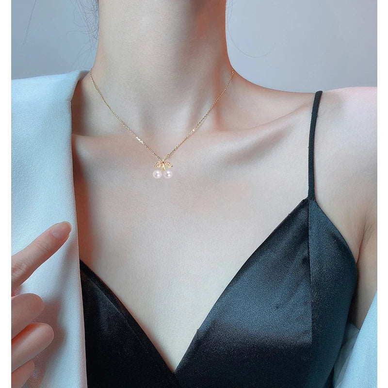 Cherry Pearl Pendant