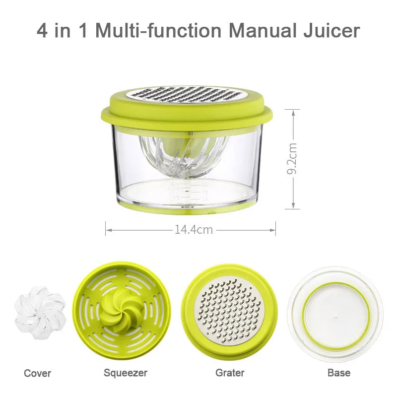 4 In 1 Citrus Lemon Orange Manual Juicer