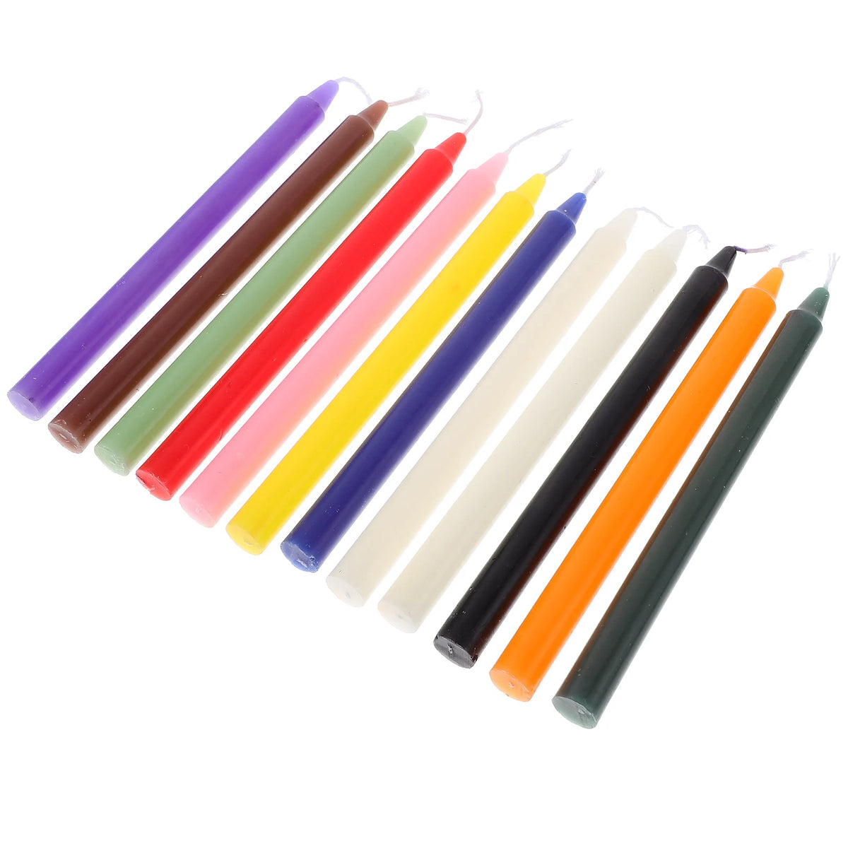 12pcs Taper Candles