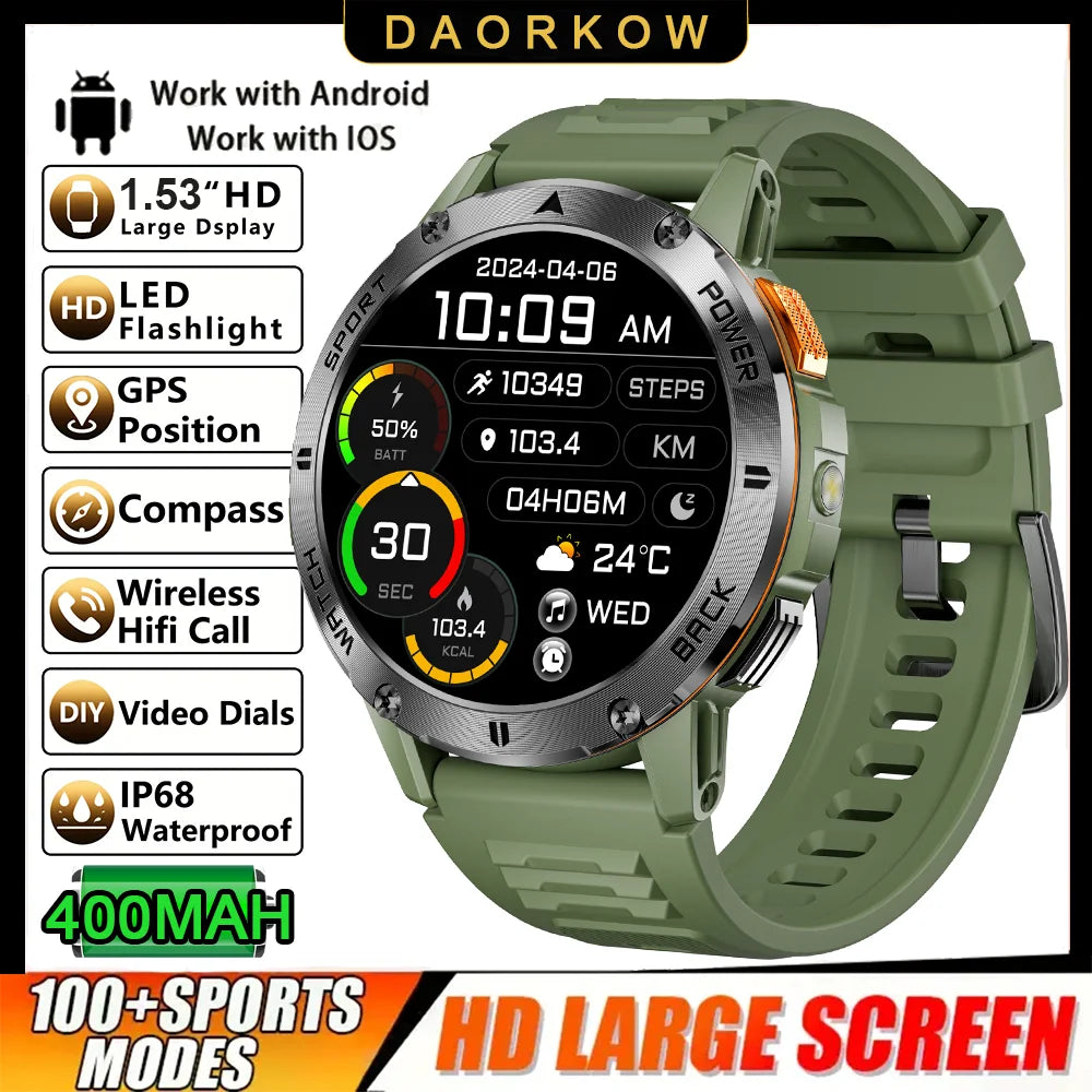 2026 NEW Outdoors Smartwatch GPS Waterproof