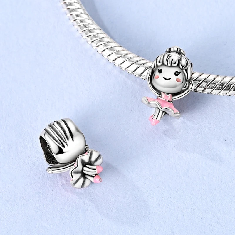 925 Sterling Silver Ballerina Pendant