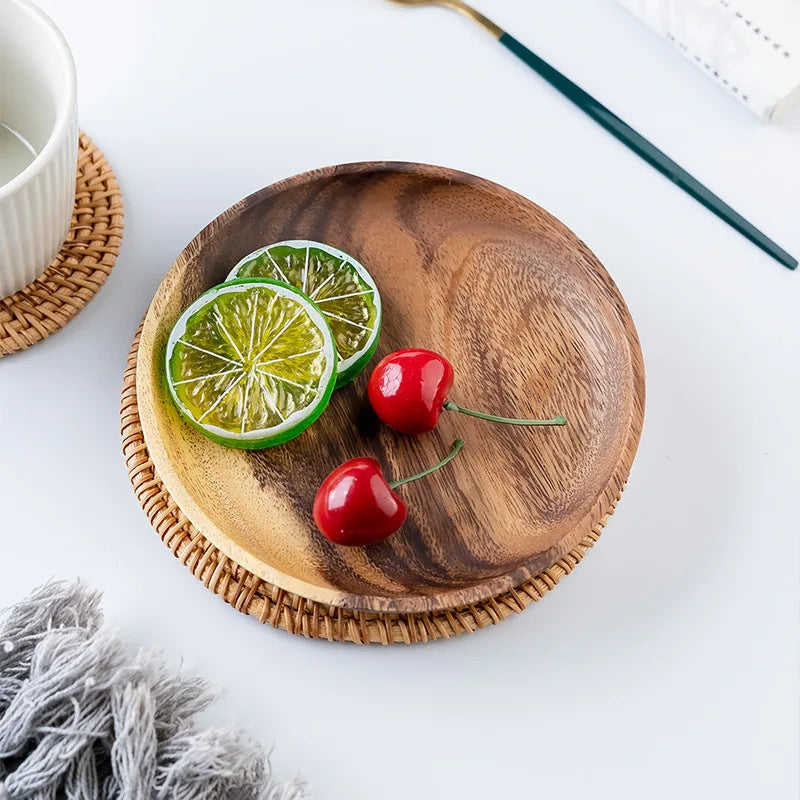 Wooden Dinner Plates