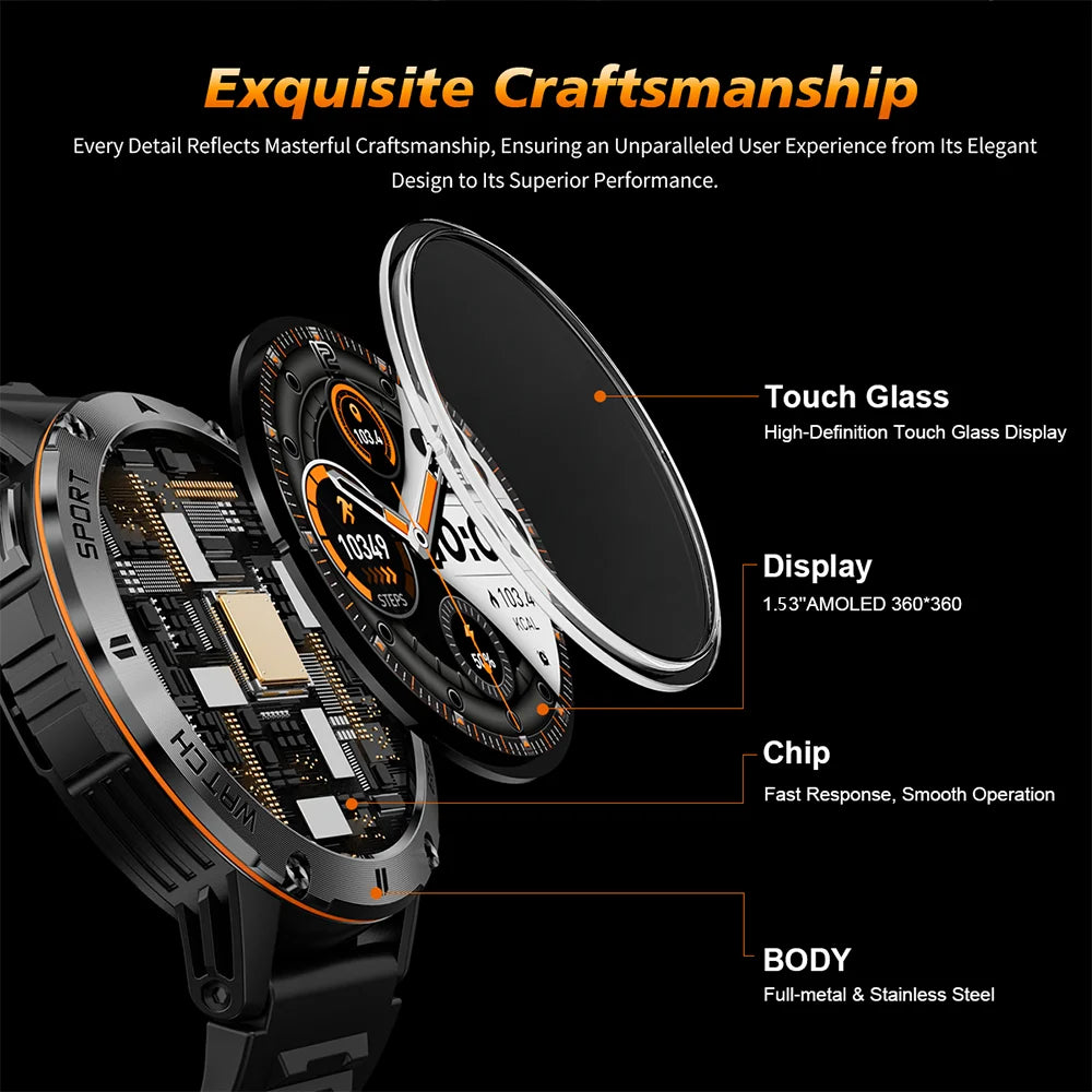 2026 NEW Outdoors Smartwatch GPS Waterproof