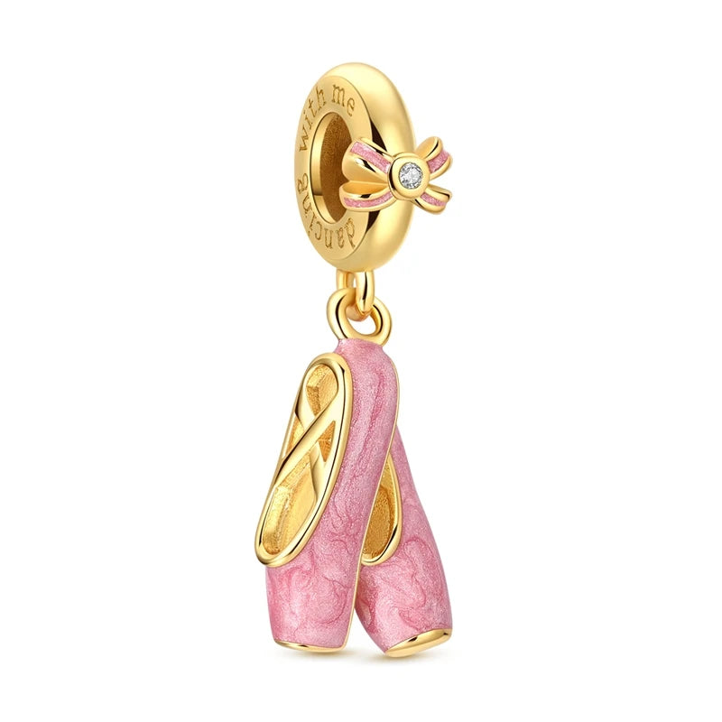 925 Sterling Silver Ballerina Pendant