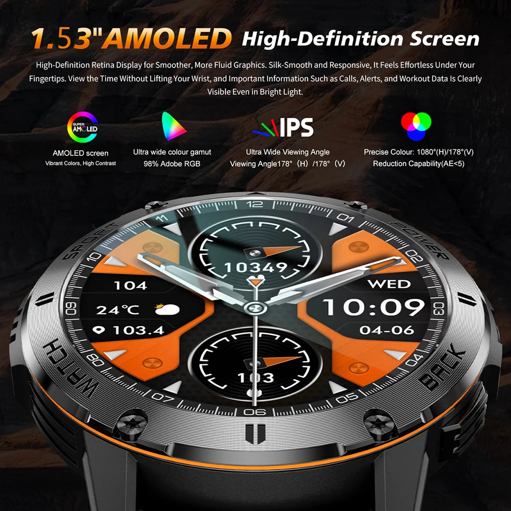 2026 NEW Outdoors Smartwatch GPS Waterproof