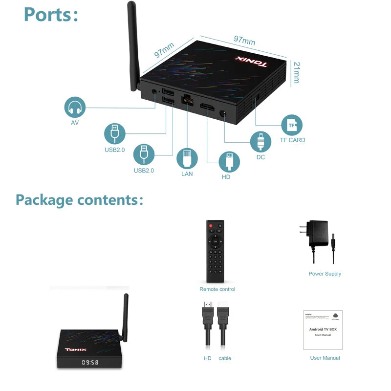 Tanix TX68 Smart TV