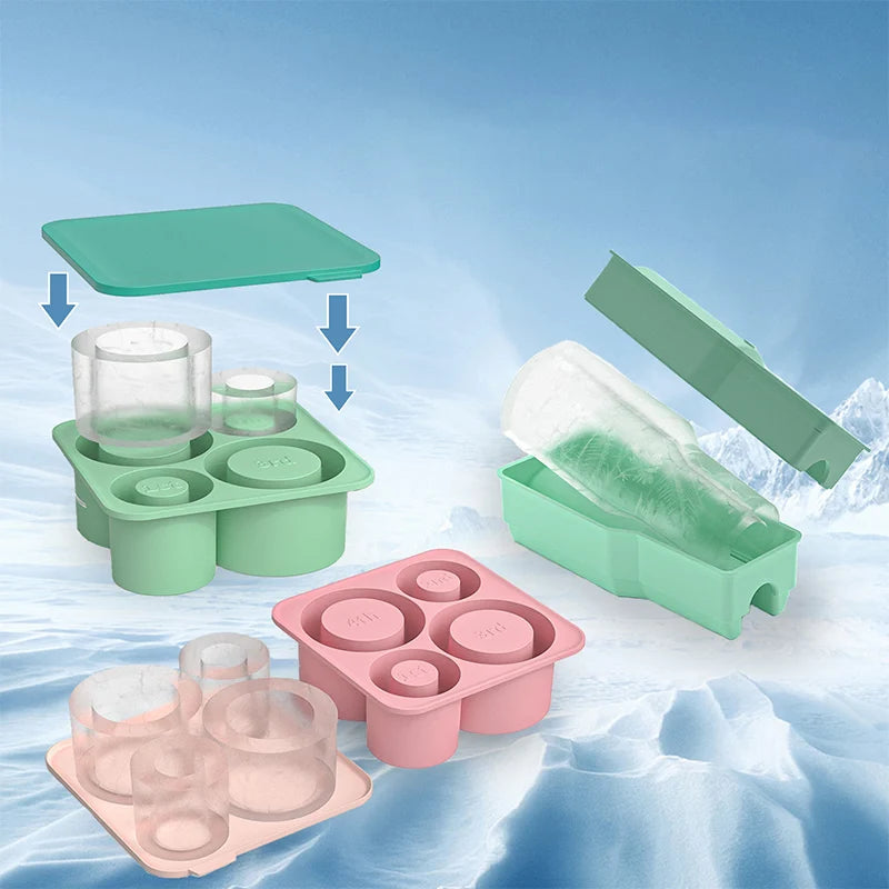 Large Silicone Ice Cube Tray