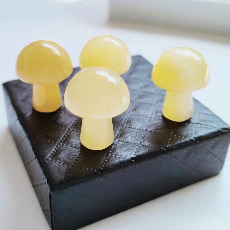 Natural Stone Mushroom Ornaments