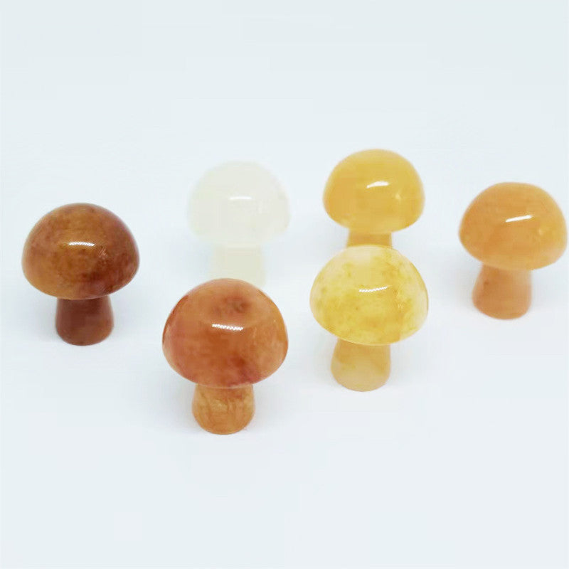 Natural Stone Mushroom Ornaments