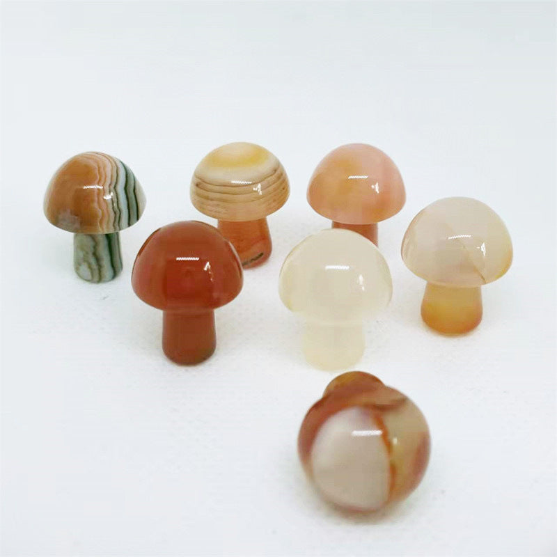 Natural Stone Mushroom Ornaments