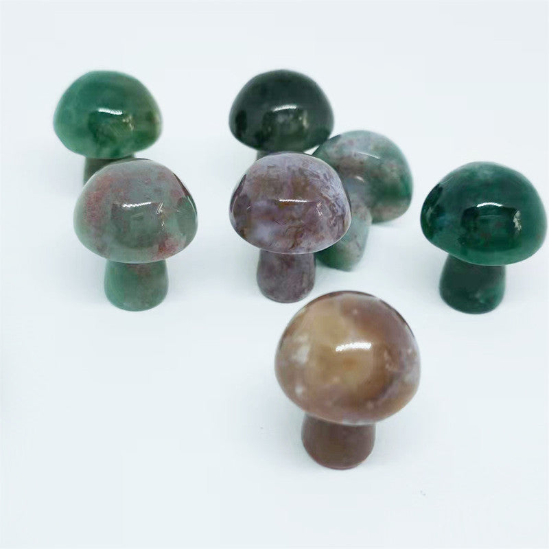 Natural Stone Mushroom Ornaments