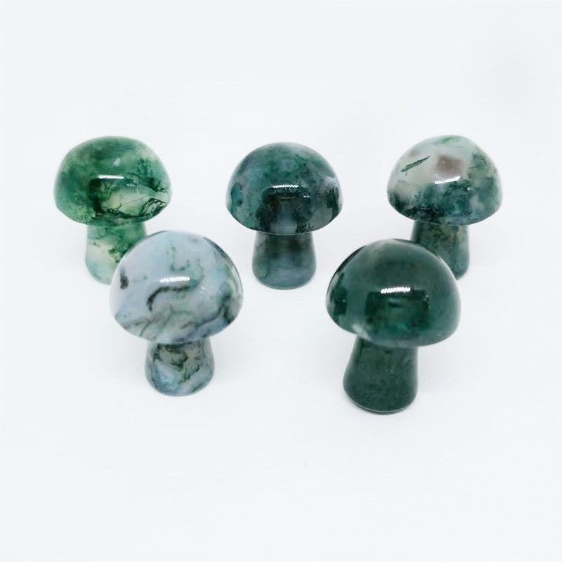 Natural Stone Mushroom Ornaments
