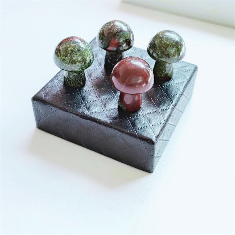 Natural Stone Mushroom Ornaments