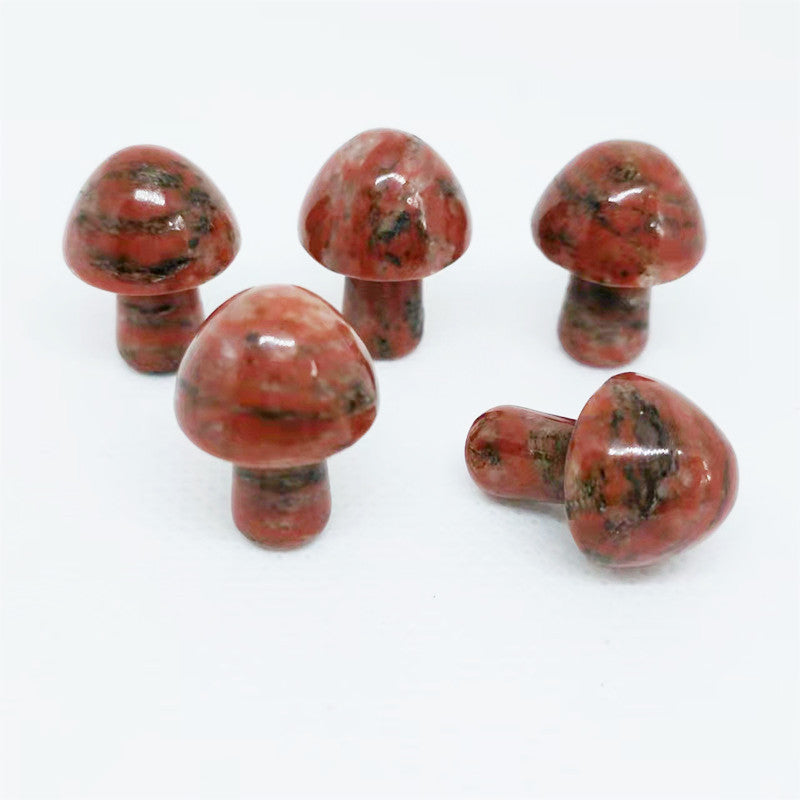 Natural Stone Mushroom Ornaments