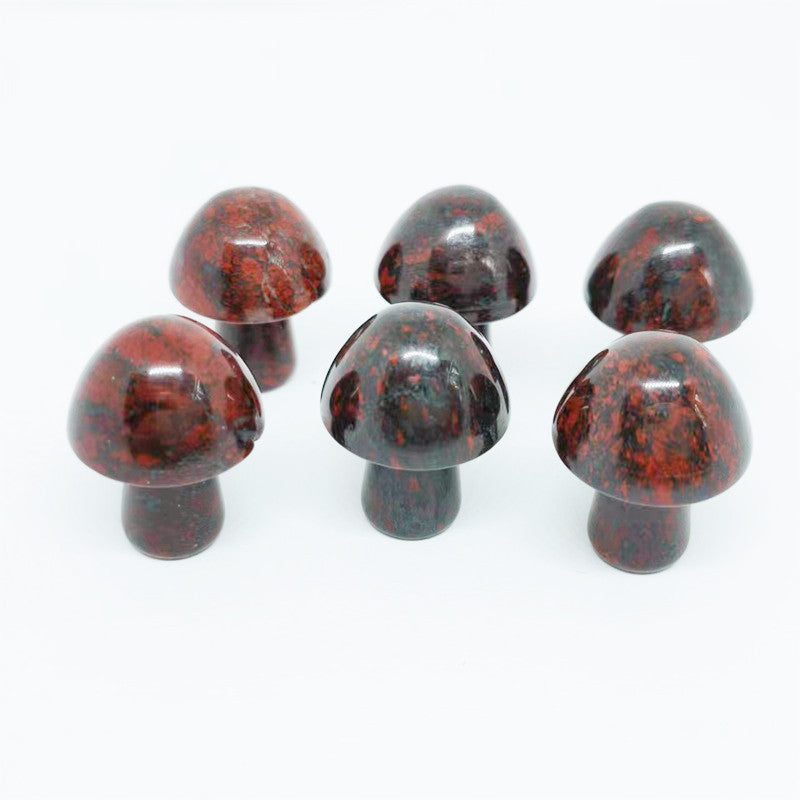 Natural Stone Mushroom Ornaments