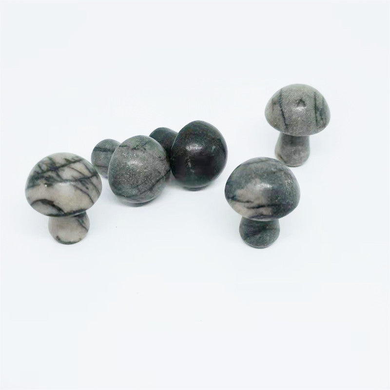 Natural Stone Mushroom Ornaments